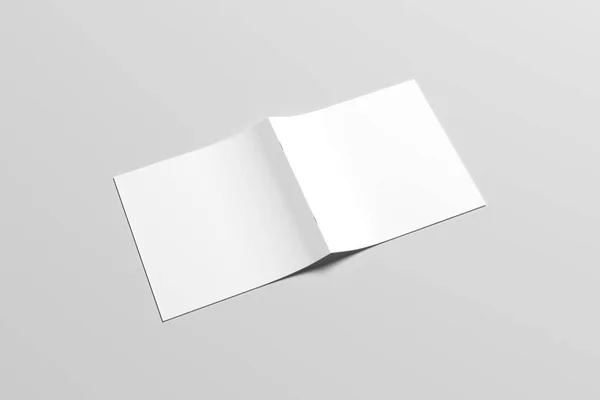 Flyer Briefkaart Uitnodiging Mock Rendering — Stockfoto