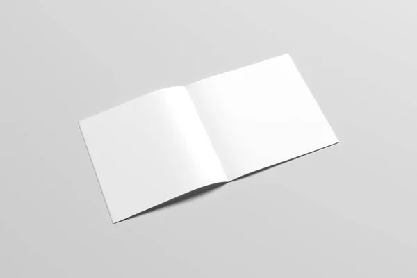 Flyer Briefkaart Uitnodiging Mock Rendering — Stockfoto