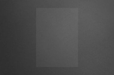 Siyah A3 Poster Mock-Up