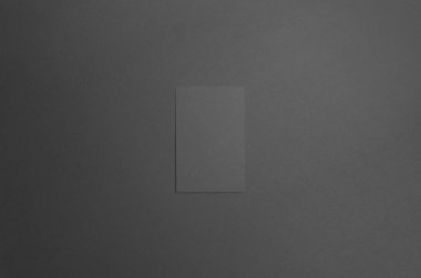 Siyah kartvizit Mock-Up (85x55mm)