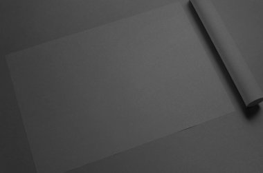 Siyah A3 Poster Mock-Up