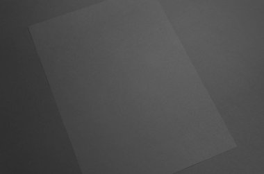 Siyah A3 Poster Mock-Up