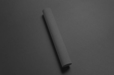 Siyah A3 Poster Mock-Up - haddelenmiş