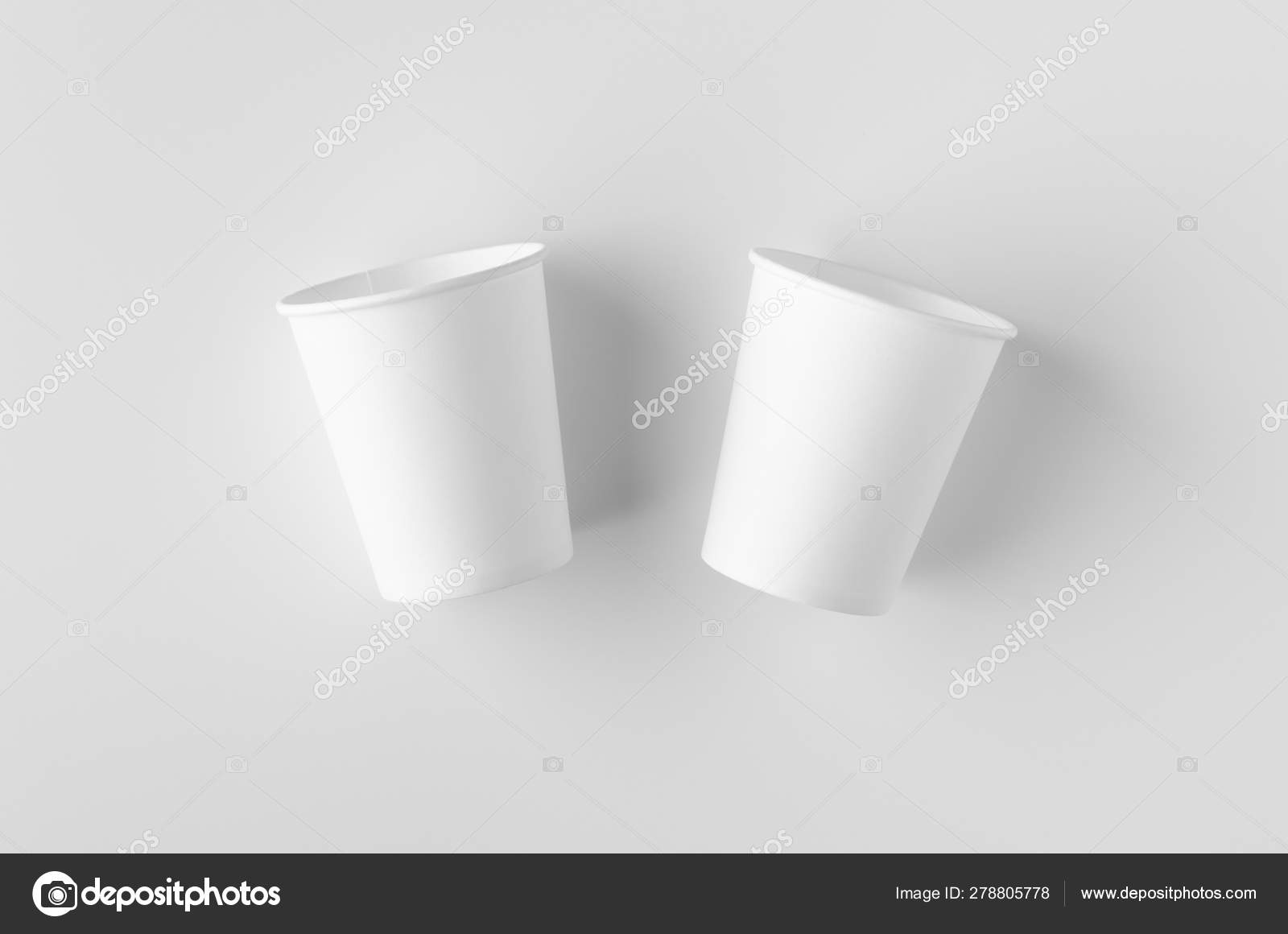 Download Top View Of A 8 Oz White Coffee Paper Cup Mockup Without Lid Stock Photo C Shablonstudio 278805778 PSD Mockup Templates