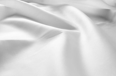 Beyaz boş yalan bayrak mockup. Closeup.