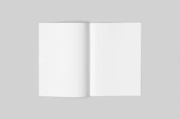 Portrait Magazine Catalog Mockup Saddle Stitch — Stock Photo, Image