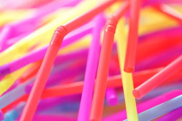 Banning plastic straws enviromental concerns concept. — Stock Photo, Image