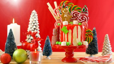 Eğilim Candy Noel damla kek arazi..
