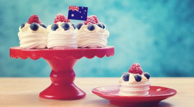 Pavlovas vintage yıkama ile Avustralya mini filtre.