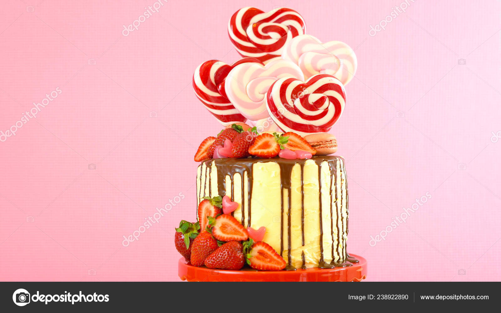 Valentines Day Candyland Drip Cake Decorated With Heart Shaped Lollipops Stock Photo By C Amarosy 232 Valentines Day Candyland Drip Cake Decorated With Heart Shaped Lollipops Stock Photo By C Amarosy 232