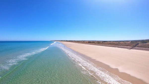 Australiska beach och kustlinje, tagit på Sellicks Beach, South Australia. — Stockfoto