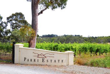 Parri Emlak şaraplar Mclaren Vale, Avustralya.