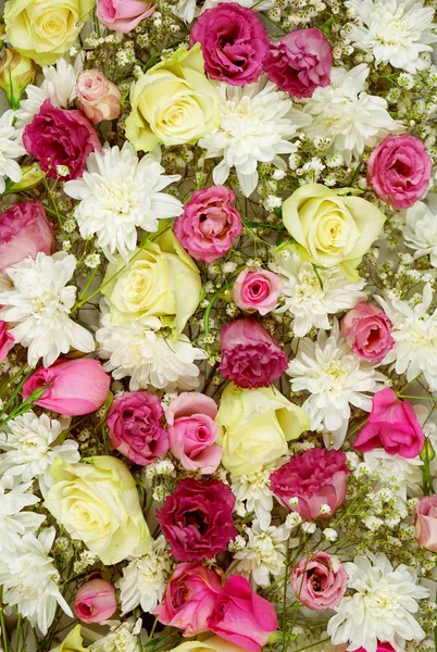 Fundo floral para feriado feminino, aniversário ou comemoração do Dia das Mães . — Fotografia de Stock