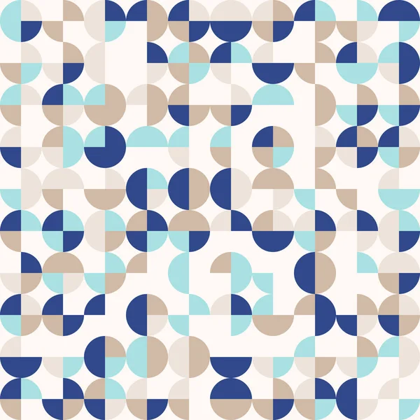 Casuale colorato astratto geometrico mosaico modello di sfondo — Vettoriale Stock