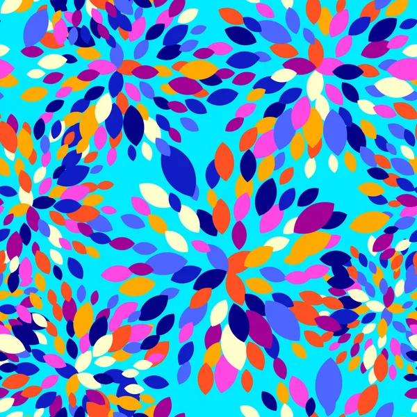 Abstract geo achtergrond met kleurrijk vuurwerk, willekeurig gekleurd — Stockvector