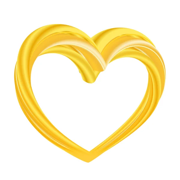 Charity Ikone Bright Heart Vektor Illustration Pflege Hilfe Und Charity — Stockvektor