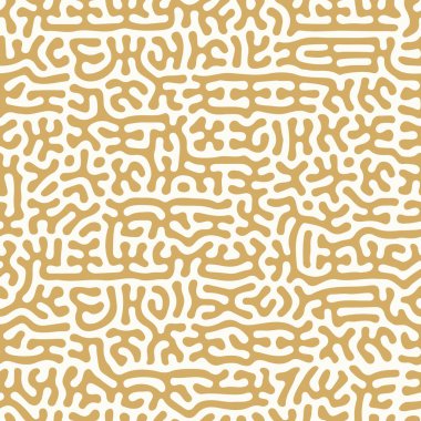 Soyut organik arka plan, doğal labirent, reaksiyon difüzyon deseni. Kusursuz vektör deseni. Soyut doğal arkaplan. Organik doku