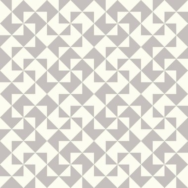 Yorgan örmeden esinlenilmiş soyut geometrik desen. Pastel renkli soyut arkaplan. Basit renkler. Hatırlaması kolay. Kusursuz vektör deseni.