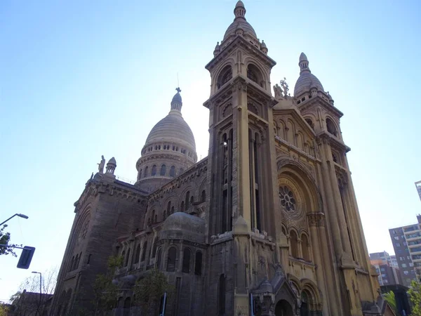 Famosa Basílica Los Sacramentinos Ubicada Santiago Chile —  Fotos de Stock