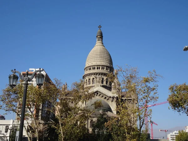 Santiago de Chile'de bulunan Sacramentinos'un ünlü bazilikası 