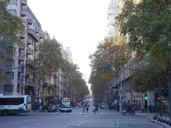 Vackra Gamla Gatorna Buenos Aires Argentina — Stockfoto