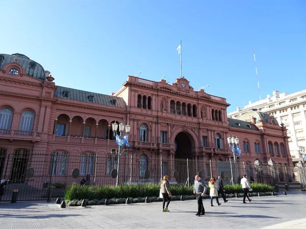 Casa Rosada Van Stad Buenos Aires Argentinië — Stockfoto