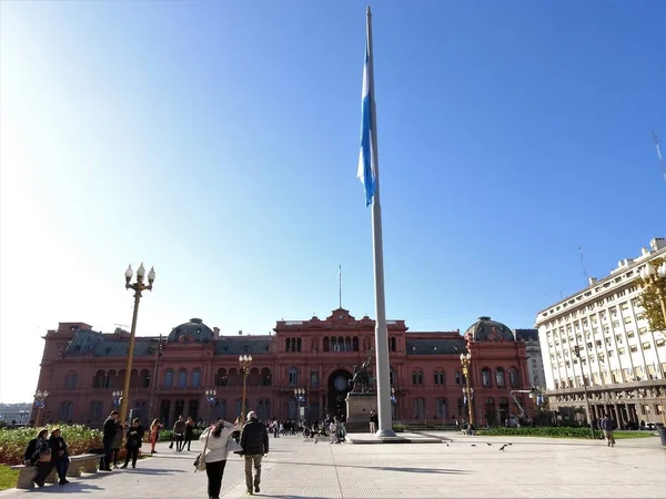 Casa Rosada City Argentina — стоковое фото