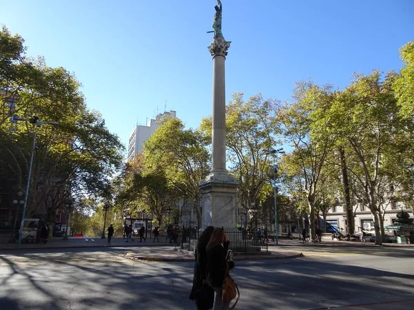 Utcáin Város Montevideo Uruguayban — Stock Fotó