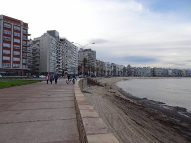 Montevideo'da bir plaj olan Pocitos Plajı tamamen Pocitos semtinde yer almaktadır. Rio de la Plata kıyısında yer alır ve tüm Rambla Repblica del Per sınırları.