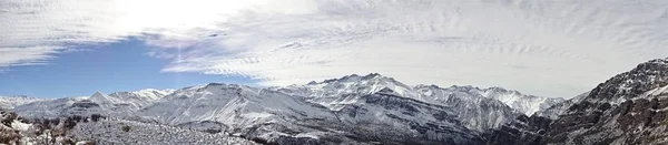 Cajon Del Maipo Farellones Mirador Los Condores Cordillera Los Andes — Zdjęcie stockowe