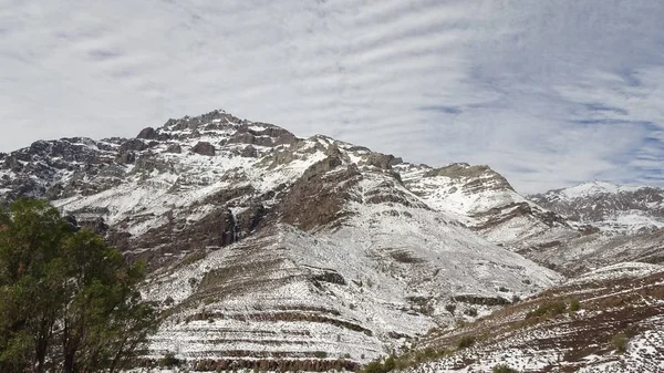 Cajón Del Maipo Farellones Mirador Los Cóndores Cordillera Los Andes — Foto de Stock