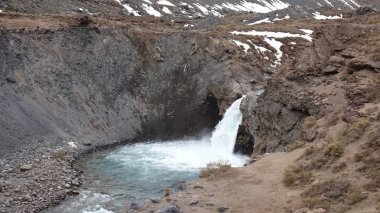 El Yeso şelalesi, Cajon del Maipo, Şili