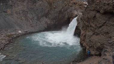 El Yeso şelalesi, Cajon del Maipo, Şili