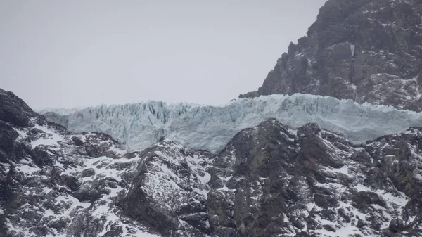 Meson Alto Glacier Cajon Del Maipo Santiago Chile Chile — Stock Photo, Image