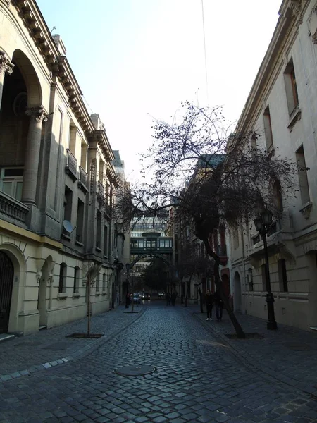 Barrio Paris Londres是智利圣地亚哥的一个社区 — 图库照片