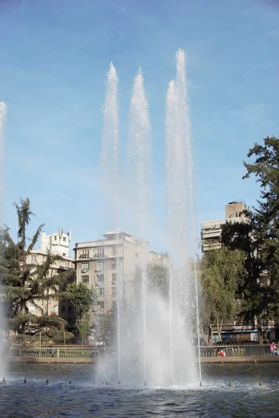 Fuente Circuito Agua Mágica Lima Perú —  Fotos de Stock