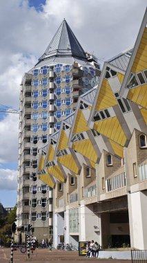 Rotterdam Vertical Cityscape  Modern Architecture and Skyline in the Netherlands