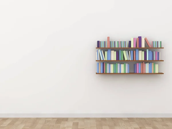 Libreria Interna Libreria Rendering — Foto Stock