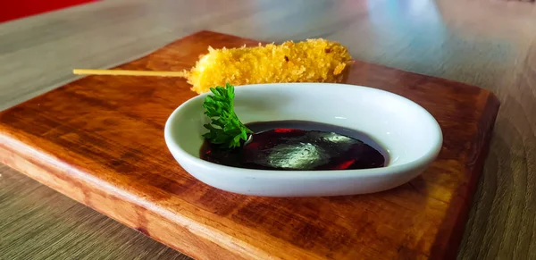 Kushiage Comida Japonya broşürü.