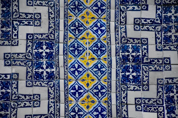 Mur Avec Motif Talavera — Photo