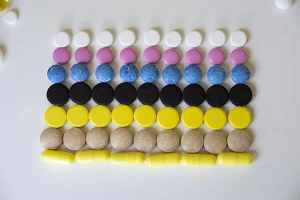 Renkli İlaç Satırları