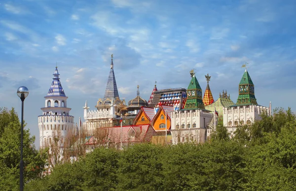 Izmailovskiy Kremlin benzersiz bir anıt, Moskova, tarihi geleneksel Rus mimarisi