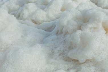 denizin üzerinde köpük