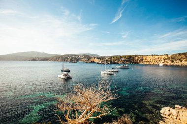 es vedra Ibiza Adası cala d hort Balear Adaları