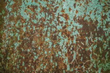 Paslı metal yüzey dokusu fotoğrafı kapat