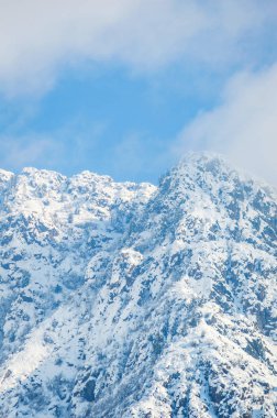 Kashmi Zabarwan dağlarda kar geniş panoramik manzaralı kapalı
