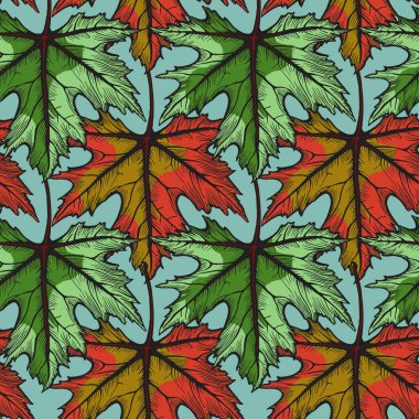 Akçaağaç yaprağı ile Seamless Modeli