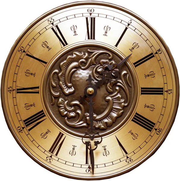 Концепция Времени Старые Часы Циферблат Часов — стоковое фото