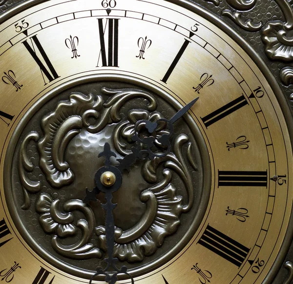 Έννοια Χρόνου Παλιό Ρολόι Dial Ρολόι — Φωτογραφία Αρχείου