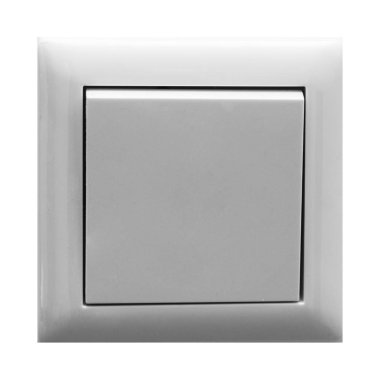 Beyaz bir arka plan izole arka plan üzerinde elektrik anahtarı.